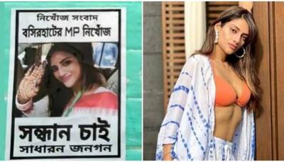 Nusrat Jahan 'MISSING': Hue and cry over a poster of TMC MP