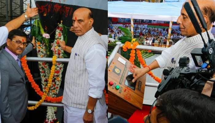 To &#039;add might&#039; to Indian Navy’s arsenal, Rajnath Singh launches two indigenously built warships &#039;Surat&#039; and &#039;Udaygiri&#039;