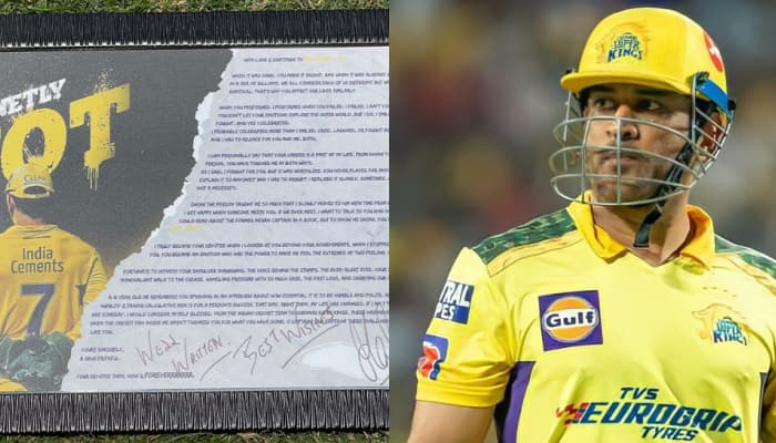 IPL 2022: MS Dhoni&#039;s heartfelt reply to a Chennai Super Kings fan will win your hearts, check here