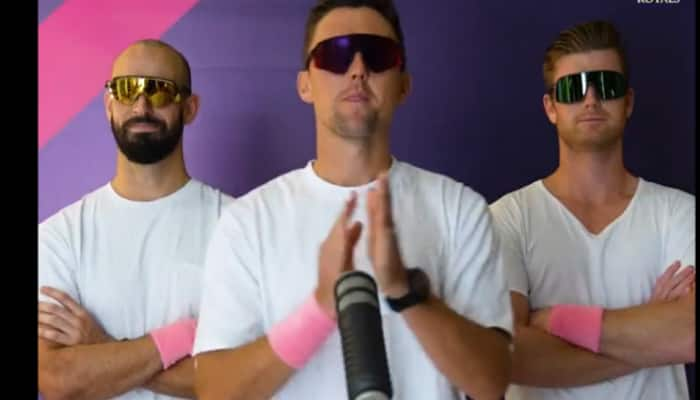 RR&#039;s NZ recruits Trent Boult, Jimmy Neesham recreate Phir Hera Pheri song, WATCH hilarious video