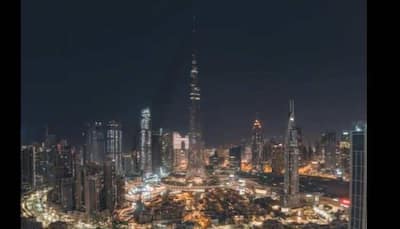 Burj Khalifa, world's tallest building, disappears behind dust - watch video