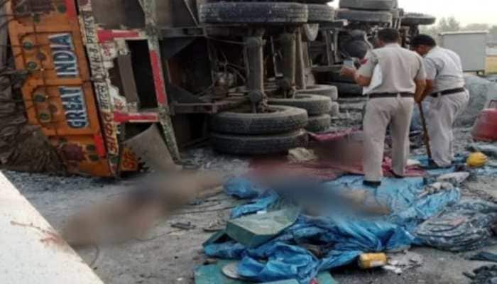 3 dead, over 12 injured as truck crushes migrant workers in Haryana&#039;s Jhajjar