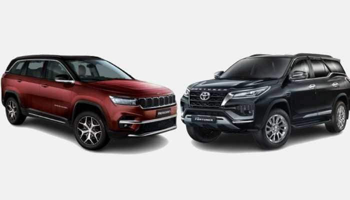 Jeep Meridian vs Toyota Fortuner spec comparison: Which is better 7-seater SUV?