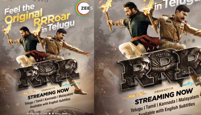 ZEE5 Global brings SS Rajamouli’s RRR in the original language, Telugu!