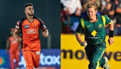 IPL 2022's fastest bowler Umran Malik gets special advice from Brett Lee ahead of SRH vs PBKS clash