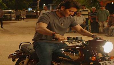 South star Mahesh Babu spotted riding Jawa Motorcycle on a shoot; check pics