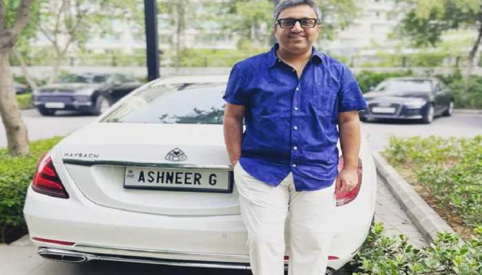 Shark Tank-fame Ashneer Grover shows his Mercedes-Maybach S650; Netizens impressed with number plate