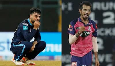 GT vs RR IPL 2022 Qualifier 1: Yuzvendra Chahal and Rashid Khan ‘bromance’ goes viral, WATCH here