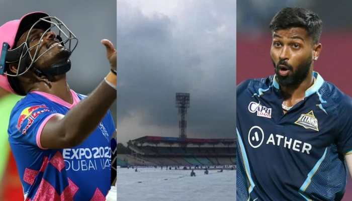 GT vs RR IPL 2022 Qualifier 1 Weather Forecast: Rain likely to play spoilsport, check who qualifies if game gets washed out