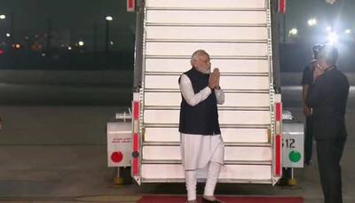 PM Narendra Modi arrives in New Delhi after attending Quad Summit in Japan