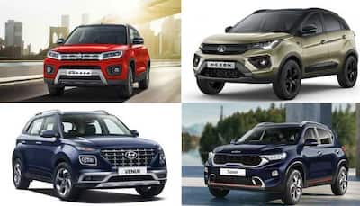 Top 5 highest-selling compact SUVs in India: Tata Nexon, Maruti Suzuki Vitara Brezza and more
