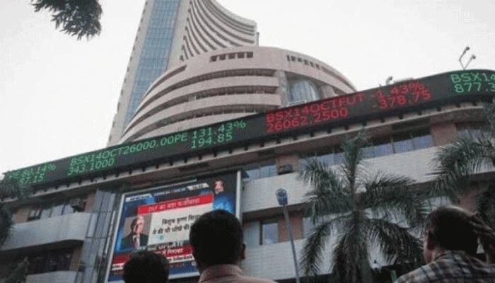 Sensex tumbles over 300 points in volatile trade