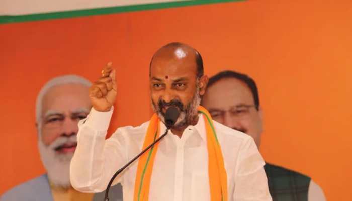 We will completely ban Urdu language if &#039;Rama Rajya&#039; comes: Telangana BJP chief Bandi Sanjay Kumar