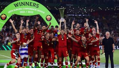 AS Roma win first UEFA Europa conference league title, Jose Mourinho achieves THIS feat