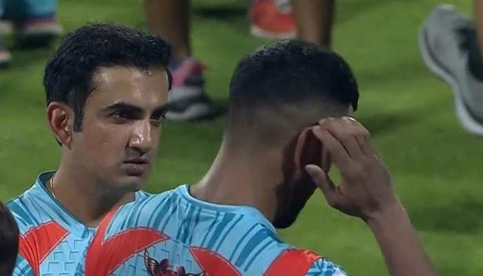 LSG vs RCB IPL 2022 Eliminator: Gautam Gambhir staring towards KL Rahul picture goes VIRAL, triggers meme fest