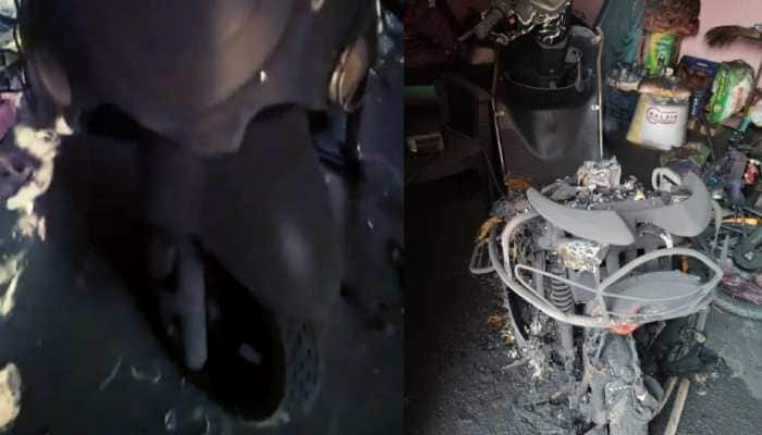 EV fire: Hero Electric Photon charred in Odisha while charging, company blames short circuit