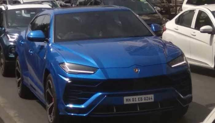 Cricketer Rohit Sharma&#039;s Lamborghini Urus SUV spotted for the first time in Mumbai, check pics