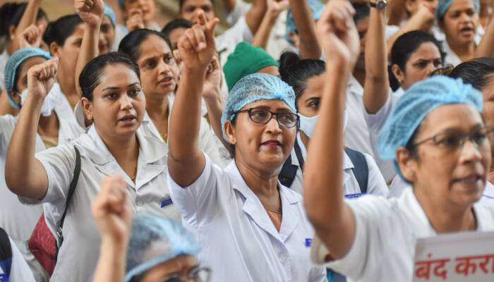Maharashtra nurses to hold an indefinite strike from tomorrow