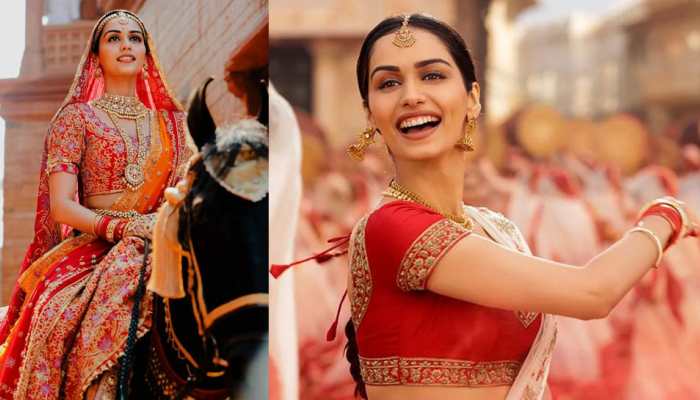 Samrat Prithviraj: &#039;Sanyogita&#039; Manushi Chhillar took 3 hours to get ready for a wedding scene with 25 people helping her!