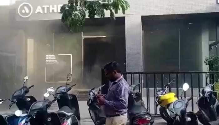 Ather Energy&#039;s Chennai showroom catches fire, first incident with Electric scooter maker