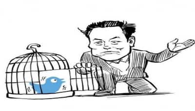 Elon Musk shares cartoon on freeing Twitter's blue bird from a cage, Twitter users react
