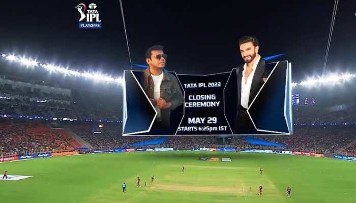 IPL 2022 Closing Ceremony: AR Rahman and Ranveer Singh to star, when and where to watch and all details HERE