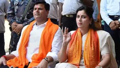 Navneet Rana, her MLA husband booked for norm violations during welcome procession in Amravati