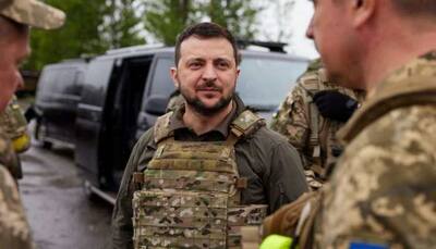 Ukraine, Russia battle in the east as Zelenskyy visits front