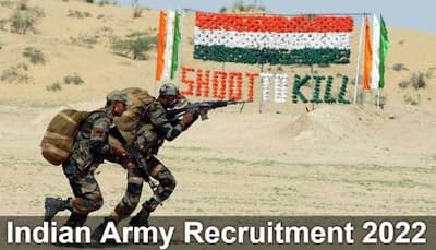 Indian Army Recruitment 2022: Application process open for 40 vacancies at joinindianarmy.nic.in, details here