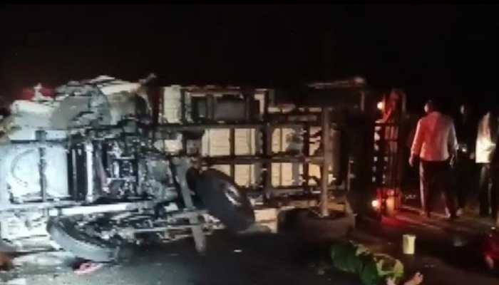 Six killed, 10 others injured in road accident in Andhra Pradesh's Palnadu