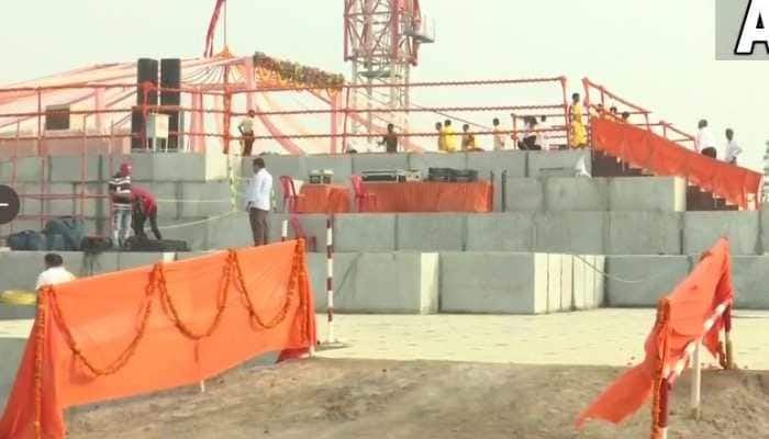 CM Yogi Adityanath to lay foundation stone of Ram Mandir&#039;s Garbhagriha in Ayodhya today