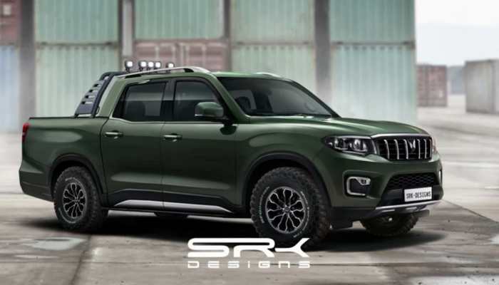 2022 Mahindra Scorpio-N imagined as a Getaway pickup truck, looks genuine