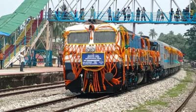 India-Bangladesh ‘Mitali Express’ train flagged off between New Jalpaiguri and Dhaka railway stations