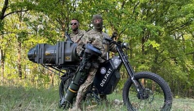 Ukrainian Army using electric bikes to transport anti-tank weapons amidst war with Russia