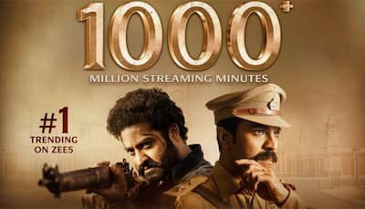 SS Rajamouli's period drama RRR gets a thunderous response, crosses 1000 mn streaming mins on ZEE5