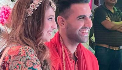 Deepak Chahar and Jaya Bhardwaj wedding photo: Rahul Chahar shares first glimpse of couple