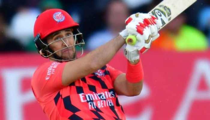 WATCH: Liam Livingstone hits massive six which lands in construction site in England&#039;s T20 Blast