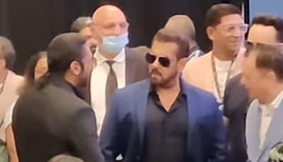 THIS video of Salman Khan and Yo Yo Honey Singh from IIFA 2022 goes viral - Watch