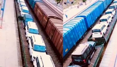 Anand Mahindra appreciates Indian Railways for transporting Scorpio across India