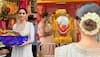 As Samrat Prithviraj releases, Manushi Chhillar visits Siddhivinayak Temple - PICS