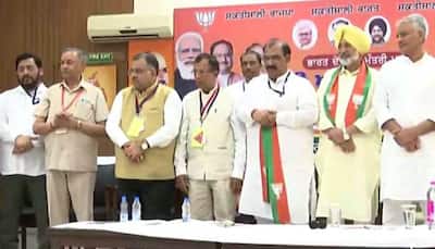 Punjab: Another setback for Congress, 6 leaders join BJP in Chandigarh