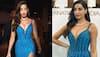 Uff Hotness! Nora Fatehi grabs eyeballs in deep plunging neckline blue gown at IIFA 2022