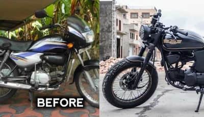 This Jawa 42 is actually a modified Hero Splendor underneath, you won't find any difference!