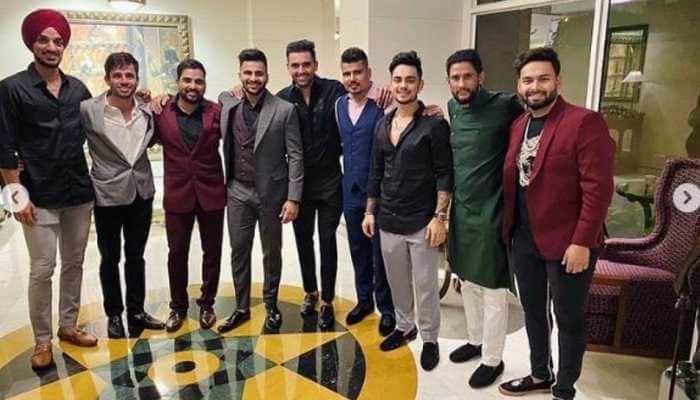 Deepak Chahar reception: Rishabh Pant, Ishan Kishan, Shardul Thakur attend grand event - see VIRAL pics