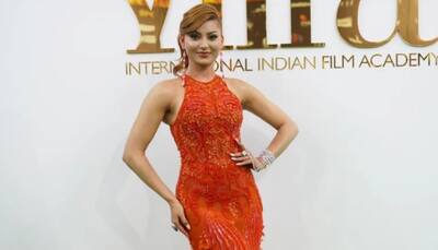 Urvashi Rautela stuns in Rs 20 lakh tangerine gown at IIFA Awards 2022