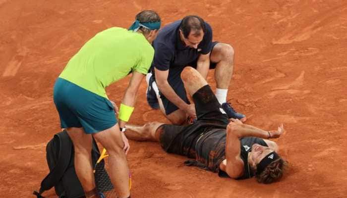 French Open: World No. 3 Alexander Zverev confirms HORRIBLE injury after Rafael Nadal clash