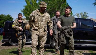 Russia-Ukraine war: Ukrainian President Zelenskiy travels close to front-line near Sievierodonetsk