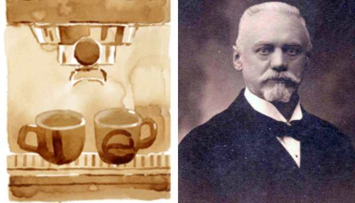 Angelo Moriondo's 171st Birthday: Google pays tribute to godfather of espresso machines Angelo Moriondo's 171st Birthday: Google pays tribute to godfather of espresso machines
