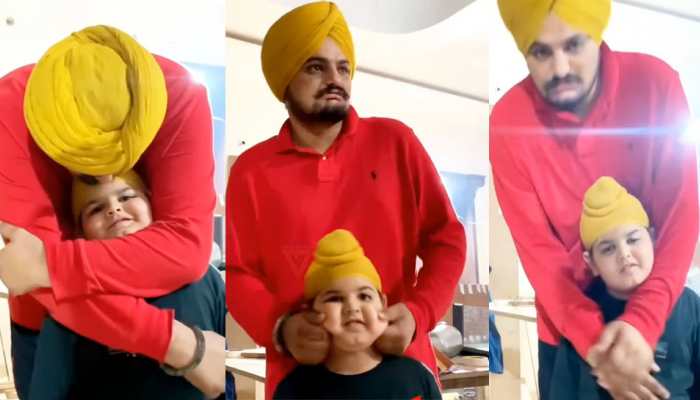 Sidhu Moosewala&#039;s UNSEEN adorable video with a kid goes viral - Watch