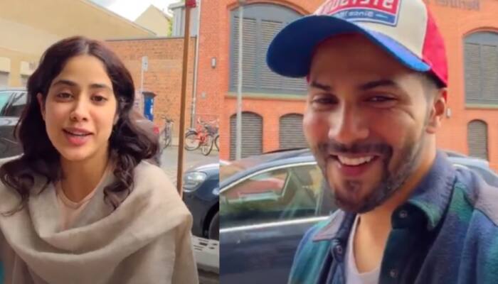 Varun Dhawan makes Jahnvi Kapoor croon ‘Rangi Saari’ in Paris, her rendition is unmissable: Video